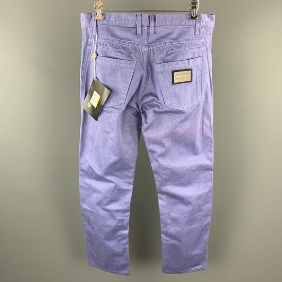 DIRK BIKKEMBERGS Size 30 Lavender Purple Double Seam Jeans - Picture 5 of 8
